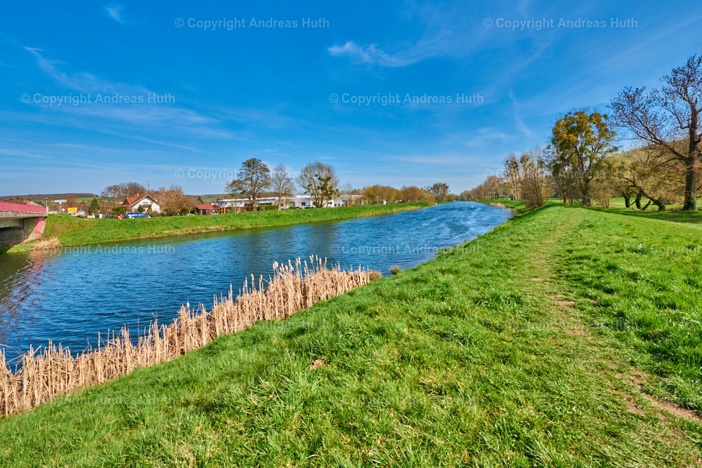 Die Weiße Elster beim Schlosspark von Bad Köstritz 02 | Bedeutsame Landschaften Deutschlands - Realisiert mit Pictrs.com