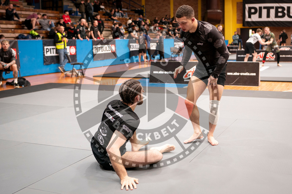 20240217PBB01390 | Fighters compete during the ADCC European, Middle Eastern and African Championship in Zagreb, Croatia, on February 17, 2024.