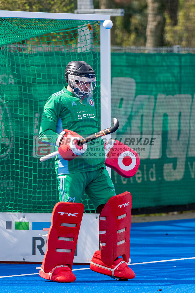 HK_20230415_901526 | 1. Bundesliga Herren Crefelder HTC - UHC Hamburg am 14.4.2023 Crefelder HTC, Krefeld , Leonhart Florian ( UHC Hamburg #21 )