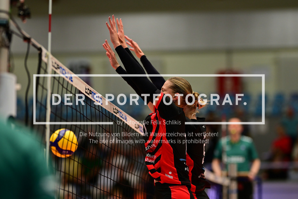 Volleyball I Frauen I Saison 2025-2026 I Bundesliga I 1. Spieltag I ETV Hamburger Volksbank Volleys - Allianz MTV Stuttgart I 13770 | Der Sportfotograf. - Realisiert mit Pictrs.com