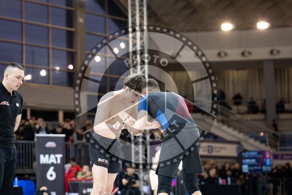 20260214PBB0708 | Fighters compete during the ADCC European Trials  competition day 1 in Belgrade, Serbia, on February 14, 2026.