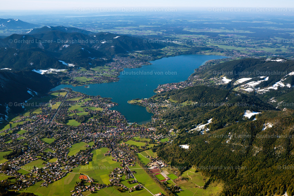2991127 | Blick über den Tegernsee von Süd nach Nord