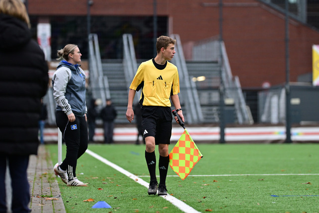 Fußball I Frauen I Saison 2025-2026 I Regionalliga Nord I 10. Spieltag I FC St. Pauli - Hamburger SV U20 I 12328 | Der Sportfotograf. - Realisiert mit Pictrs.com