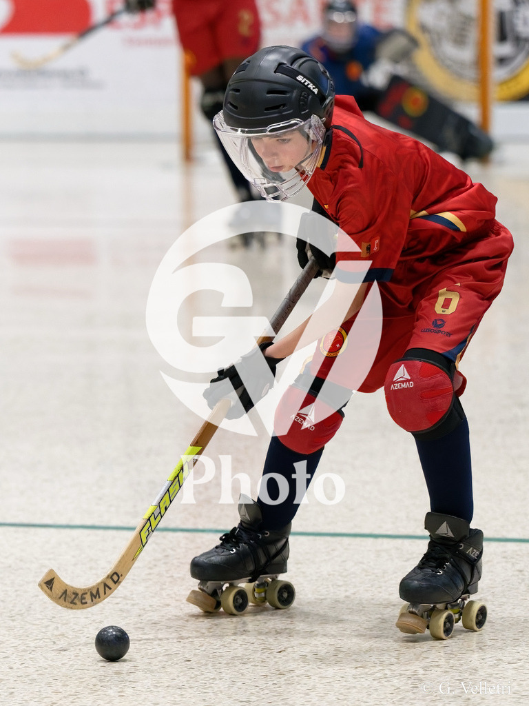 U17  - Geneve RHC B v Geneve RHC A  |  during the U17  match between Geneve RHC B and Geneve RHC A  at Centre sportif de la queue d'arve in Geneve, Switzerland