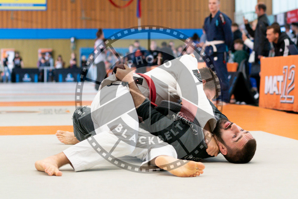 20240915PBB0526 | Athletes compete during the Grappling Industries’ grappling and Brazilian jiu-jitsu competition in Berlin, on September 15, 2024.