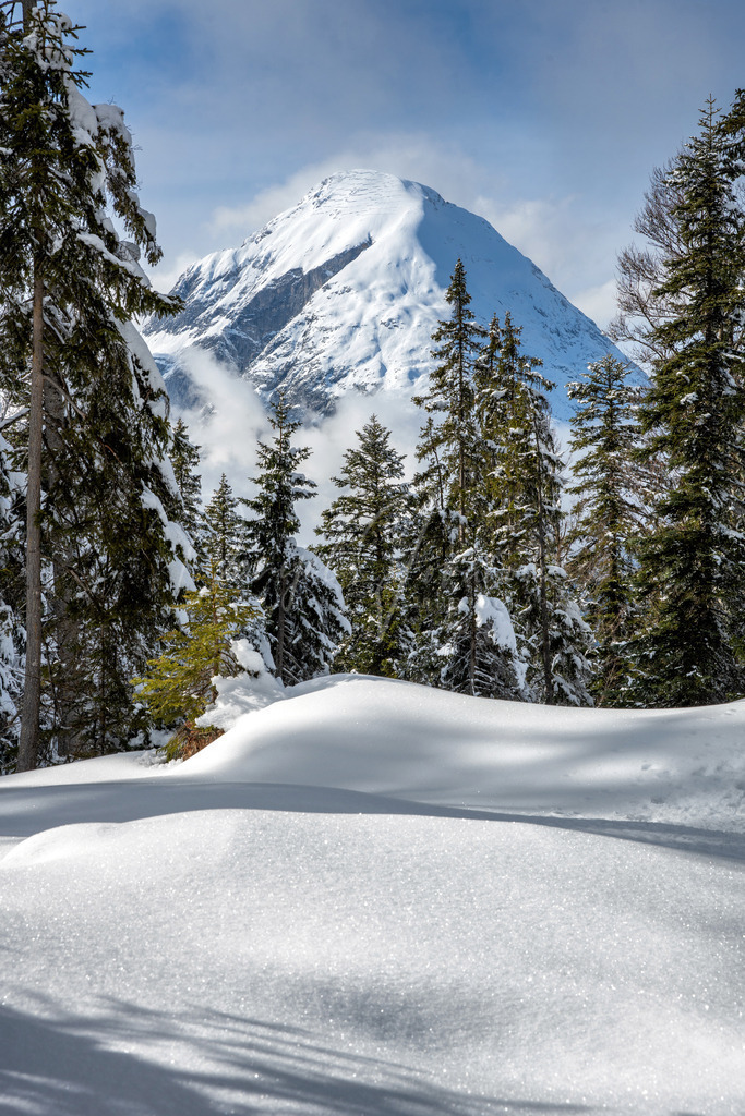Hohe Munde | Blick von der Möserer Höhe zur Hohen Munde