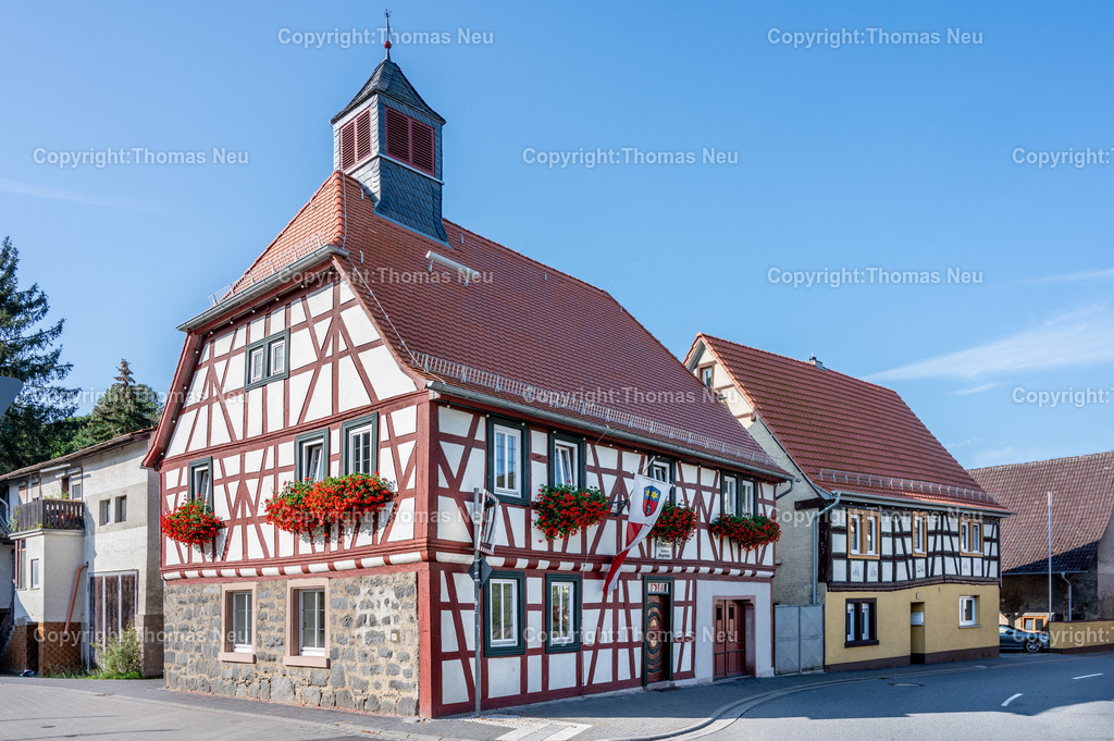 Elmshausen_Rathaus_DSC_2431 | Lautertal, historisches Rathaus im Ortsteil Elmshausen, ,, Bild: Thomas Neu
