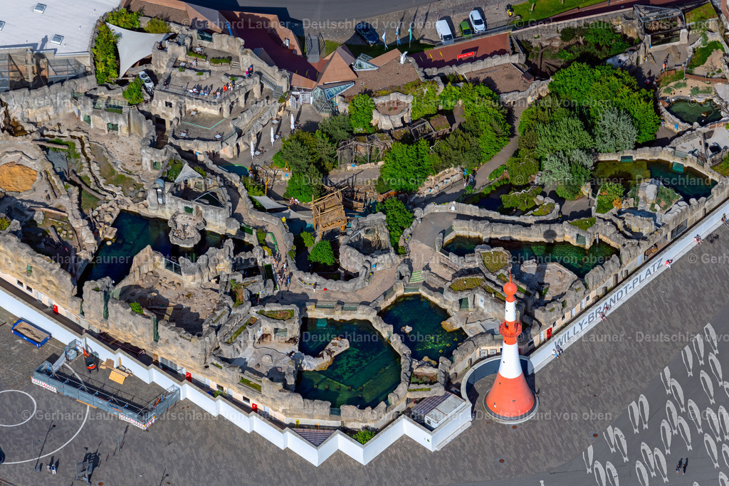 4030243 | BREMERHAVEN 01.06.2020 Zoogelände "Zoo am Meer" in Bremerhaven im Bundesland Bremen, Deutschland. // Zoo grounds Zoo on Meer in Bremerhaven in the state Bremen, Germany. Foto: Gerhard Launer