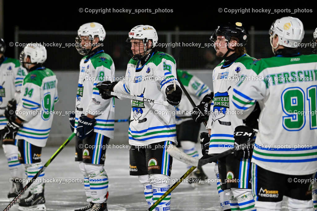 EC Tigers Paternion vs. EC Feld am See Ledenitzen | EC Feld am See Ledenitzen Mannschaft, EC Tigers Paternion vs. EC Feld am See Ledenitzen, EC Tigers Paternion vs. EC Feld am See Ledenitzen am 19.01.2025 in Villach (Eisplatz Paternion), Austria, (Photo by Bernd Stefan)