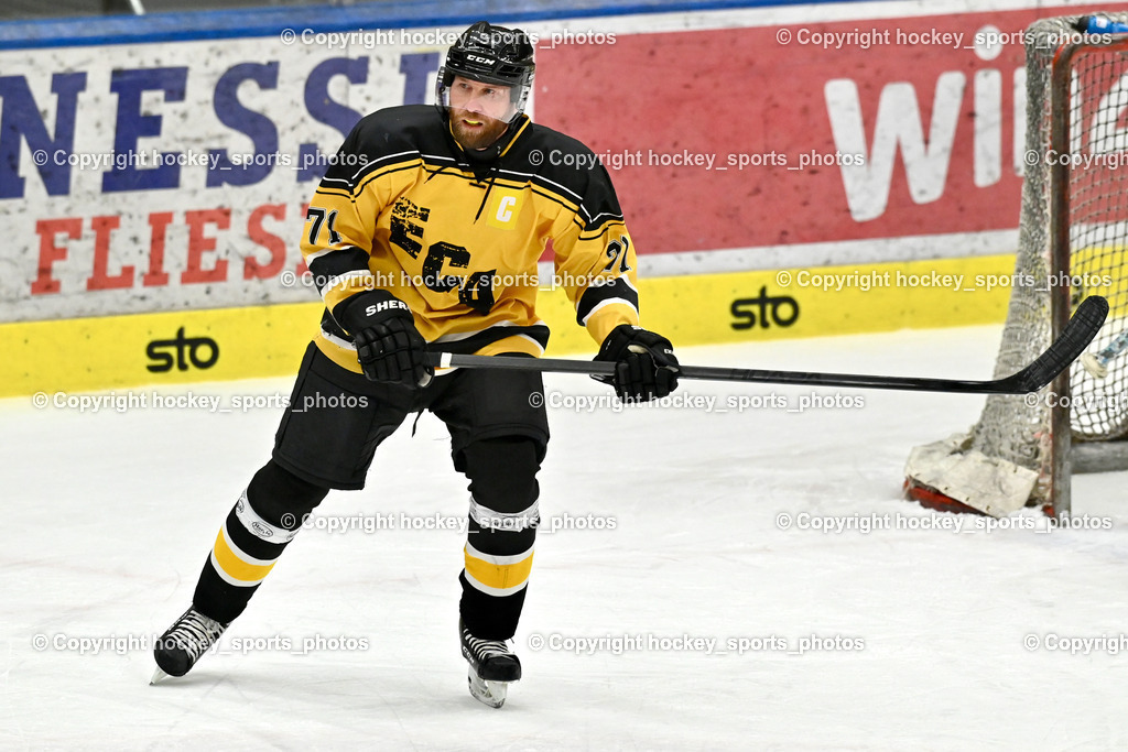 EC Kellerberg vs. EC Arnoldstein | #71 Bachlechner Markus EC Arnoldstein, EC Kellerberg vs. EC Arnoldstein, EC Kellerberg vs. EC Arnoldstein am 31.01.2025 in Villach (Stadthalle Villach), Austria, (Photo by Bernd Stefan)