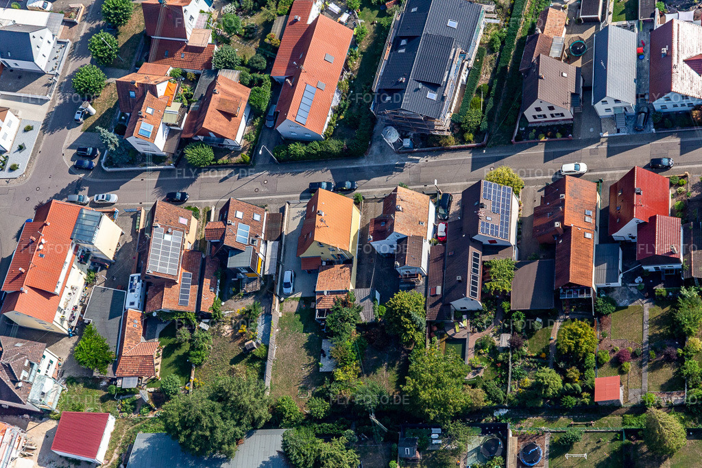 Luftbild: Weinstube Waldstr in Kandel im Bundesland Rheinland-Pfalz in Deutschland. Foto: IMG_117352.jpg vom 25.08.2019 durch Werner Riehm/FLY-FOTO.de