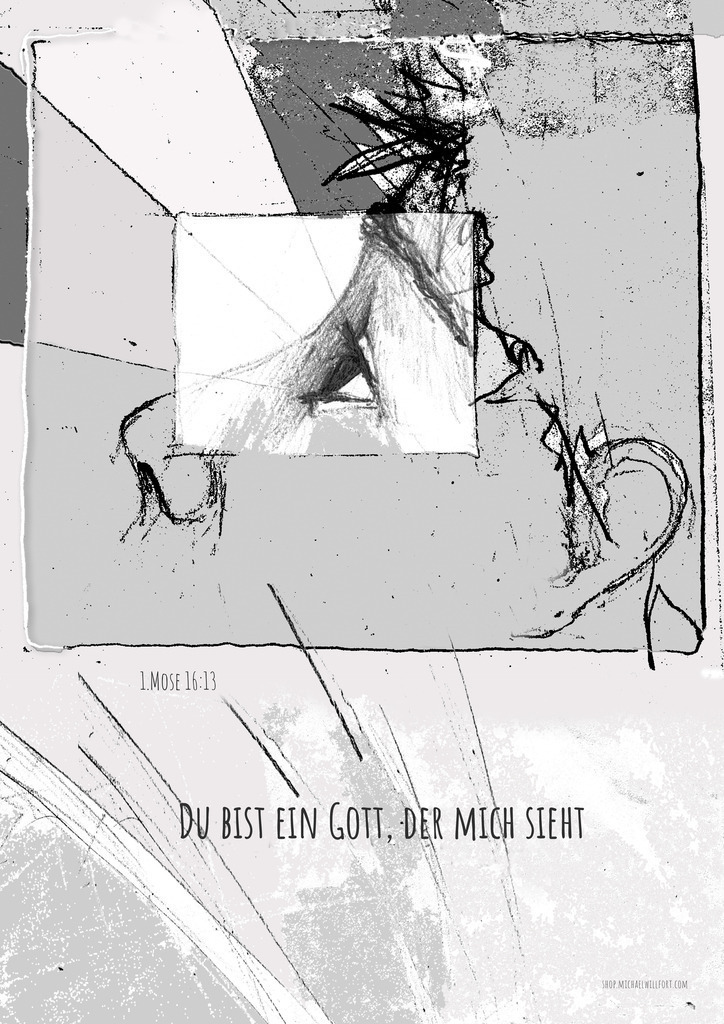 2-Jahreslosung 2023, Auge | Jahreslosung für das Jahr 2023. "Du bist ein Gott, der mich sieht". Gesehen sein und selber sehen. Das hat für die Menschen berührende Auswirkungen. Mit 12 Motiven , die ich über Jahre live während Gottesdiensten gemalt oder skizziert habe, zeige ich wie verschieden die Empfindung des gleichen Erlebnisses sein kann. 12 mal gesehen werden, kann sich für einen Kalender eignen. Hier im shop können Sie ihn selber zusammenstellen. - Realisiert mit Pictrs.com