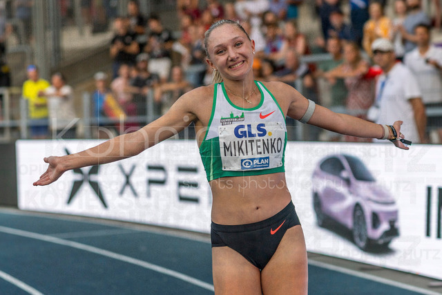 Deutsche Leichtathletik-Meisterschaften; Bochum-Wattenscheid, 25.07.2026 | Vanessa Mikitenko (Silvesterlauf Trier) gewinnt den 5000m Titel; Deutsche Leichtathletik-Meisterschaften am 25.07.2026 im Lorheide-Stadion, Bochum-Wattenscheid (Nordrhein-Westfalen).