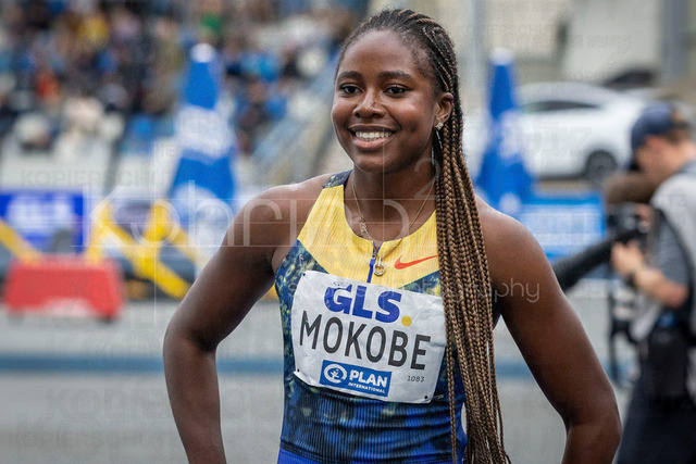 Deutsche Leichtathletik-Meisterschaften; Bochum-Wattenscheid, 26.07.2026 | Deutsche Meisterin 200m: Judith Bilepo Mokobe (USC Mainz); Deutsche Leichtathletik-Meisterschaften am 26.07.2026 im Lorheide-Stadion, Bochum-Wattenscheid (Nordrhein-Westfalen).