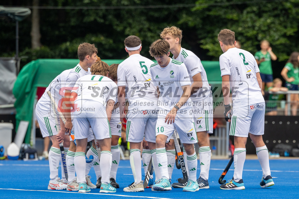 SFE_20230715_0006 | EuroHockey EM U18 Boys Ireland vs Poland am 15.07.2023 in Krefeld (Gerd-Wellen-Hockeyanlage), Photo: Stephan Fehrmann 2023 (Sports-Gallery)