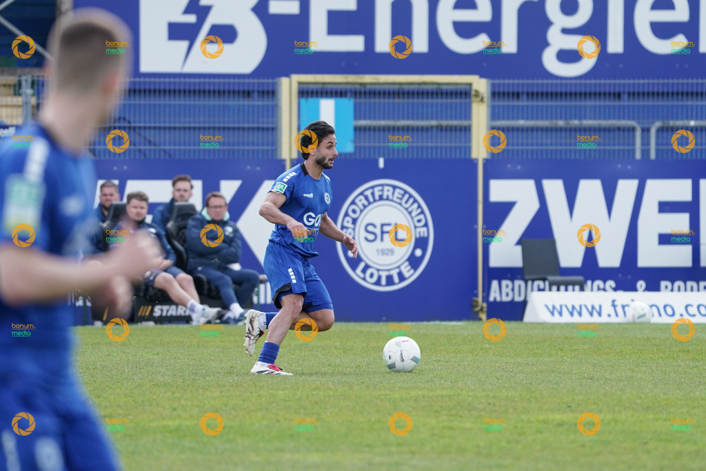 VfL Sportsfreunde Lotte vs. VfL Bochum II U23 - Regionalliga West - 28. Spieltag 2026 | Kaan Kurt, 31 - Realisiert mit Pictrs.com