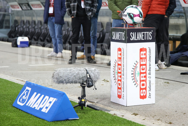Austrian Bundesliga: Grazer AK 1902 vs LASK | GRAZ, AUSTRIA, 13.DEC.25 - SOCCER - ADMIRAL Bundesliga, Grazer AK 1902 vs LASK. The image shows the match ball.