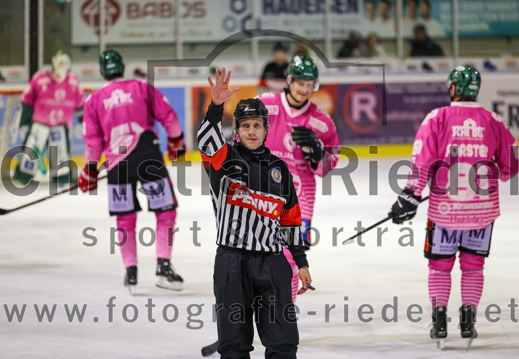 2025-10-28_125_TSV_Erding_gegen_Toelzer_Loewen | Erding, Deutschland, 28.10.2025:Eishockey, Oberliga Süd 2025 / 2026, 13. Spieltag, TSV Erding gegen Tölzer Löwen, Endergebnis: 2:5Foto: Christian Riedel / fotografie-riedel.net