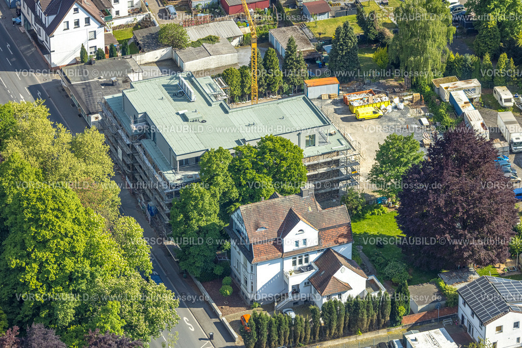Hamm250500925 | Luftbild, Baustelle mit Neubau an der Fangstraße, Stadtbezirk Pelkum, Hamm, Ruhrgebiet, Nordrhein-Westfalen, Deutschland