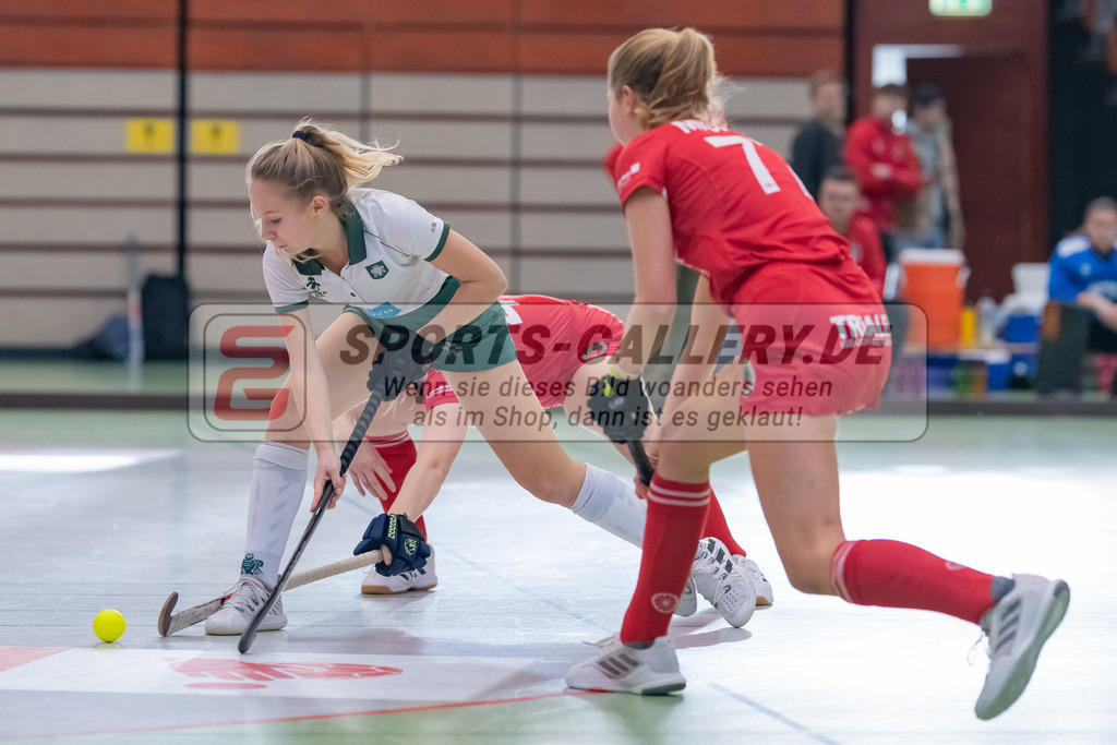 HK_20230108_102523 | 1. Bundesliga ( Halle ) Damen Crefelder HTC - Uhlenhorst Mülheim am 8.1.2023 Crefelder HTC  ( CHTC ), Krefeld ,