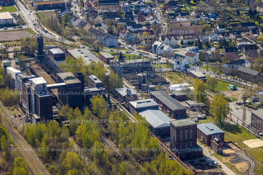 Dortmund220400744 | Luftbild, Industriedenkmal Kokerei Hansa, Huckarde, Dortmund, Ruhrgebiet, Nordrhein-Westfalen, Deutschland