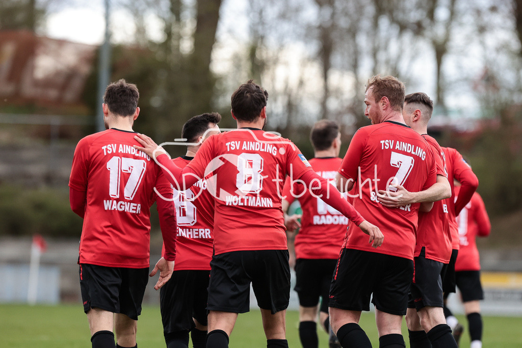 TSV Aindling - TSV Jetzendorf | Jubel nach 1-0