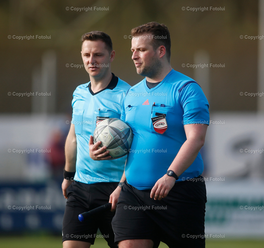 A_LUI_30032024_14 | SPORT ,FUSSBALL, LL OST ASKOE OEDT 1B-UFC PIENO ROHRBACH 30.03.2024 IM BID:V.L.ASSISTENZ ADRIAN DAN GOLAR UND SCHIEDSRICHTER MARCO WOLFSBERGER FOTO:FOTOLUI