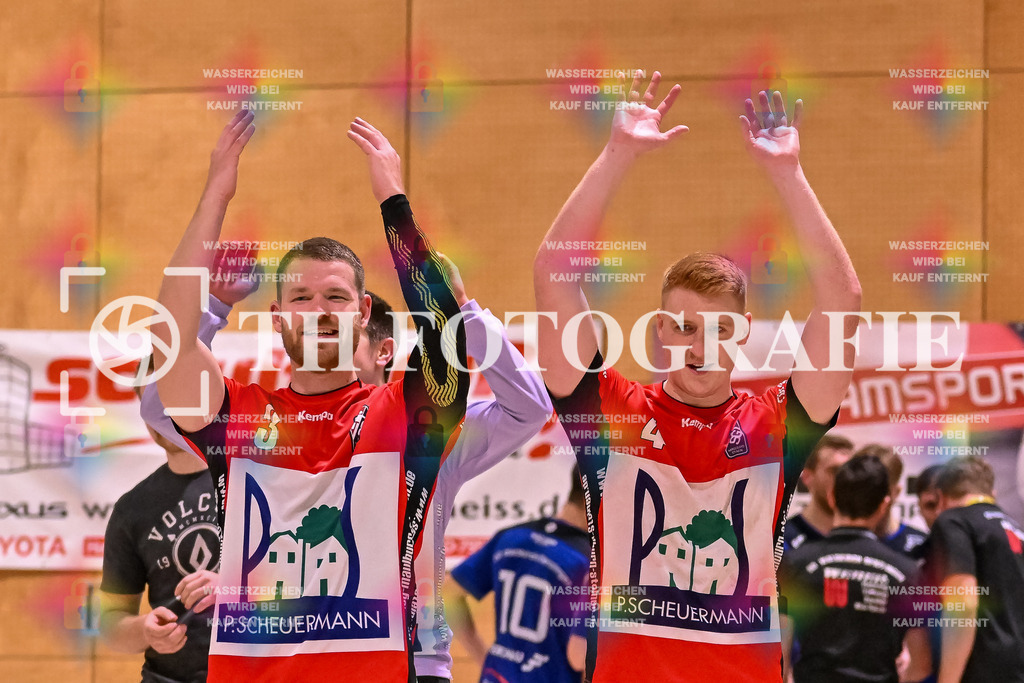 GER, SG Maulburg/Steinen - SG Walkirch/Denzlingen, Handball, Landesliga, 25. Spieltag, Saison 2023/2024, 27.04.2024 | Marvin Grun (SG Maulburg/Steinen, #03), Jannick Eichin (SG Maulburg/Steinen, #04)

GER, SG Maulburg/Steinen - SG Walkirch/Denzlingen, Handball, Landesliga, 25. Spieltag, Saison 2023/2024, 27.04.2024

Foto: TH Fotografie/Thomas Hess