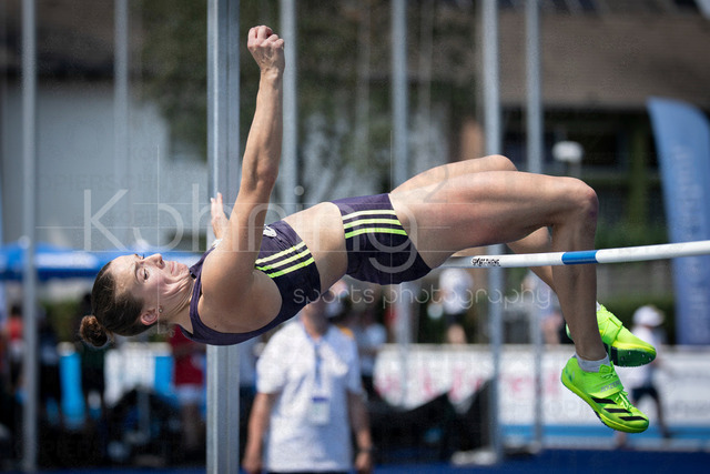 Multisport Event; Ratingen, 27.06.2026 | RATINGEN, GERMANY - JUNE 27, 2026 : Vanessa Grimm (GER / Germany) competing during heptathlon’s high jump the Multisport Event at Stadion Ratingen on June 27, 2026 in Ratingen, Germany.