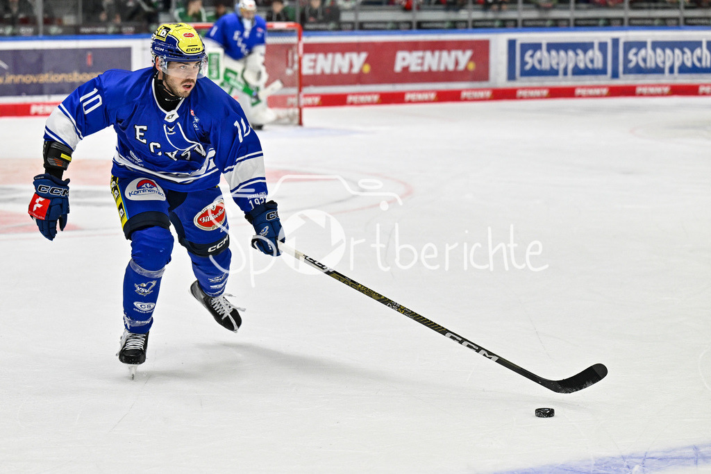 Augsburger Panther - EC VSV | im Bild Thomas VALLANT (EC VSV #10) / Einzelfoto / Freisteller
