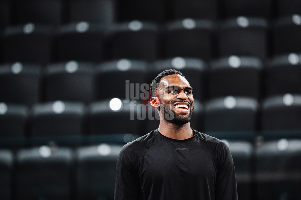 Basketball | Männer | Saison 2024/2025 | BKT EuroCup | Veolia Towers Hamburg vs. Hapoel Bank Yahav Jerusalem | 17.12.2024 | Rich Osaro (#3, Veolia Towers Hamburg)