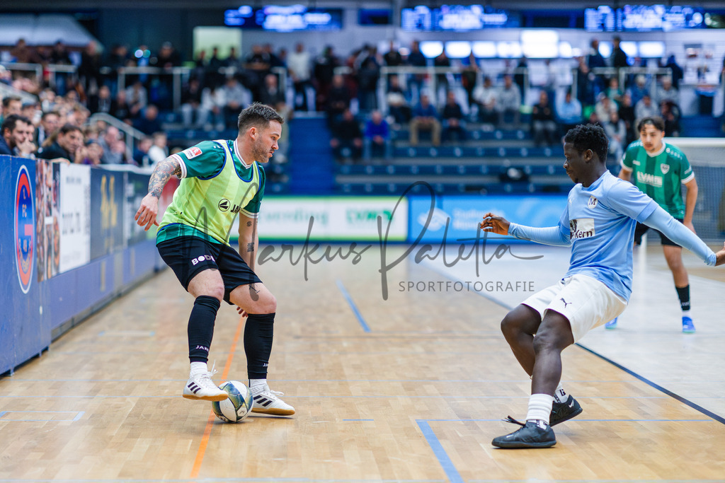 47. Stadtmeisterschaften im Hallenfußball 2025, Zwischenrunde, Zwischenrunde | Stadtmeisterschaften im Hallenfußball 2025, Zwischenrunde, Sporthalle Berg Fidel in Münster. Foto: sportfotografie.ms | Markus Paletta - Realisiert mit Pictrs.com