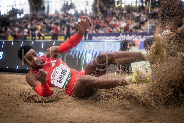 Indoor Meeting Dortmund, 08.02.2026 | DORTMUND, GERMANY - FEBRUARY 8: Gerson Balde (Portugal) during the Indoor Meeting Dortmund at the Helmut-Koernig-Halle on February 8, 2026 in Dortmund, Germany. (Photo by Axel Kohring/Beautiful Sports Int.)