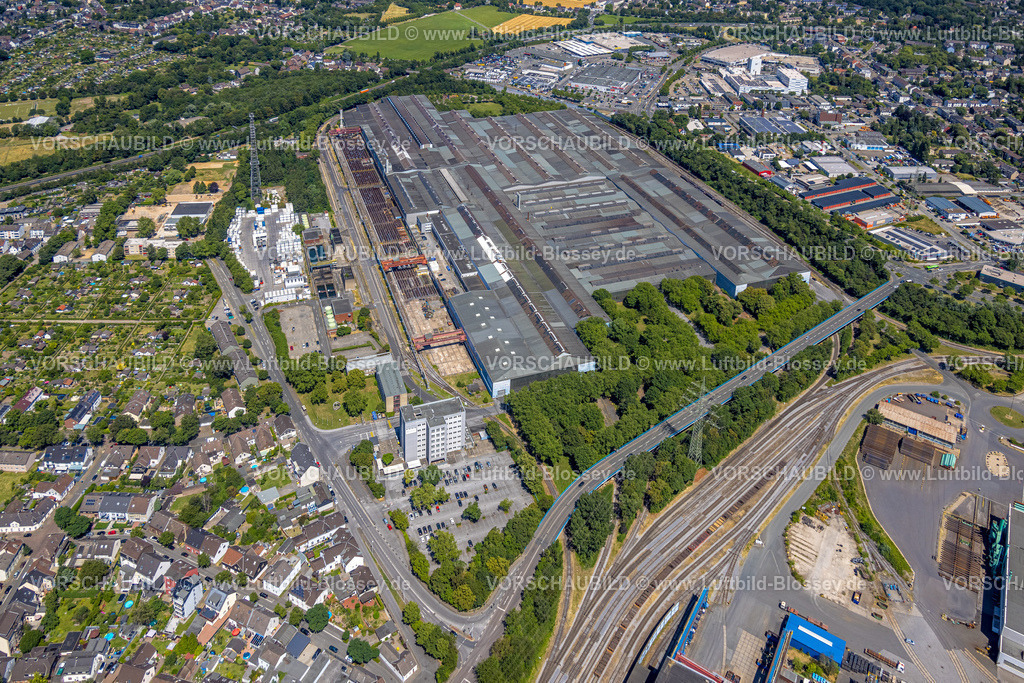Muelheim230704639 | Luftbild, Vallourec Deutschland Kontiwalzwerk, Dümpten - West, Mülheim an der Ruhr, Ruhrgebiet, Nordrhein-Westfalen, Deutschland