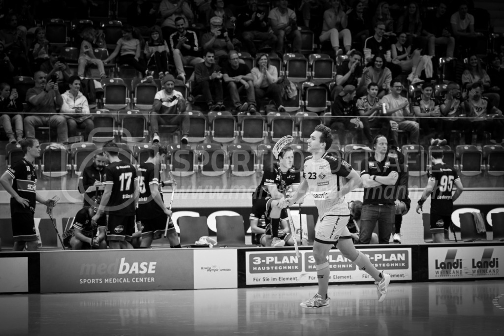 HC Rychenberg vs UHC Uster - 14. October 2022 | HC Rychenberg vs UHC Uster
AXA Arena, Winterthur
Tobias Studer (#23 HC Rychenberg) erzielt seinen zweiten Penaltytreffer.
Bild: Sportfotografie Markus Aeschimann | www.markus-aeschimann.ch - Realisiert mit Pictrs.com