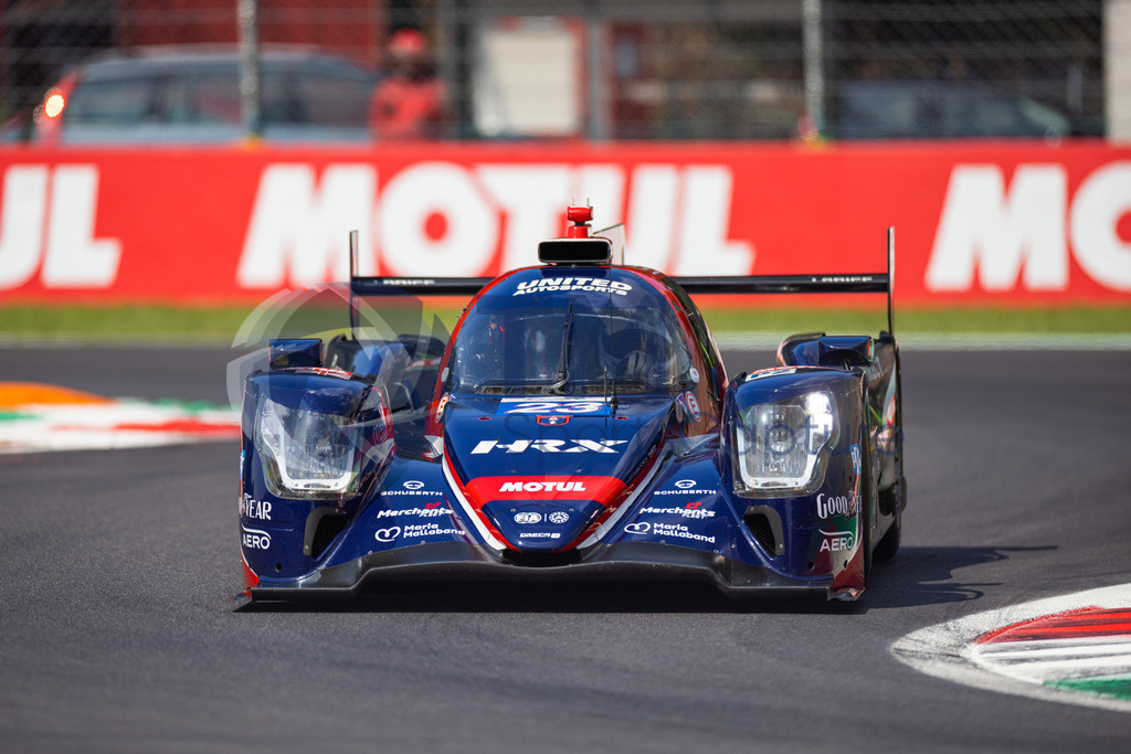 Trainproduction-20230708-0092 | MONZA,ITALY,08.Jul.23 - MOTORSPORTS - WEC, FIA World Endurance Championships, 6h of Monza, Autodromo Monza. Image shows Joshua Pierson (USA), Video Van der Garde (NED) and Oliver Jarvis (GBR/ United Autosports). Photo: Trainproduction / Matthias Trinkl