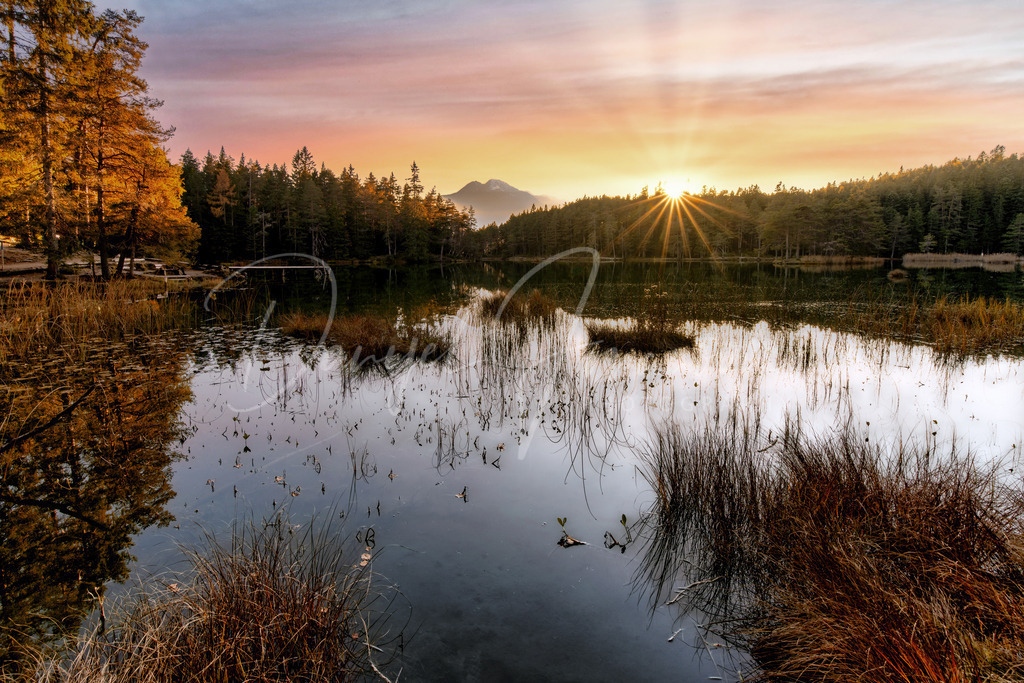 Möserersee | Herbstliche Abendstimmung am Möserersee