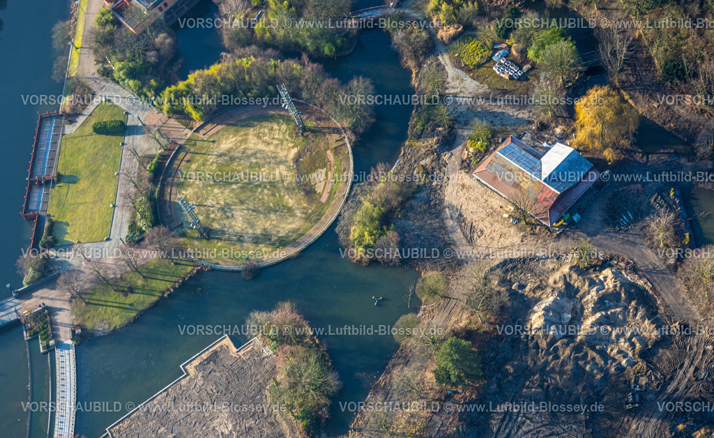 Oberhausen260100165NeueMitte | Luftbild, Karls Erlebnis-Dorf im Adventure World Oberhausen Freizeitpark mit Baustelle, am Westfield Centro Oberhausen, Neue Mitte, Borbeck, Oberhausen, Ruhrgebiet, Nordrhein-Westfalen, Deutschland