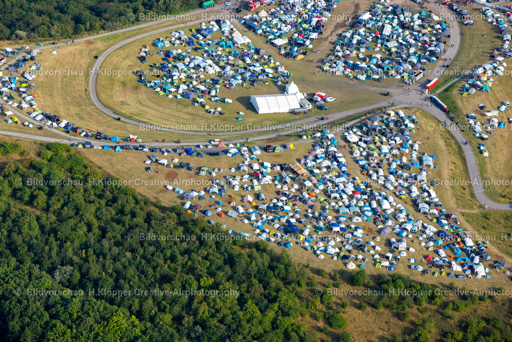 Luftbild Neukirchen-Vluyn-5411 | Musik- Konzert " Dong Open Air " auf der Freilichtbühne in Neukirchen-Vluyn im Bundesland Nordrhein-Westfalen, Deutschland - Realisiert mit Pictrs.com