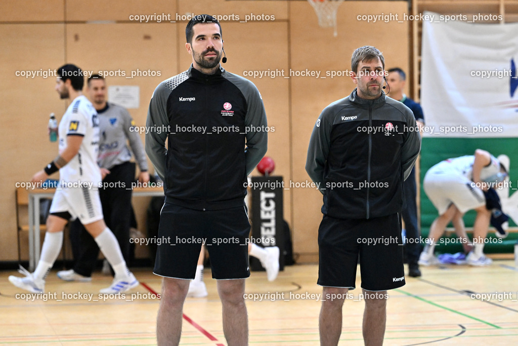SC Ferlach vs. roomz JAGS Vöslau | MARKOVIC Alen Referee, KLJAJIC Anze Referee, SC Ferlach vs. roomz JAGS Vöslau, SC Ferlach vs. roomz JAGS Vöslau am 08.11.2025 in Ferlach (Ballspielhalle Ferlach), Austria, (Photo by Bernd Stefan)