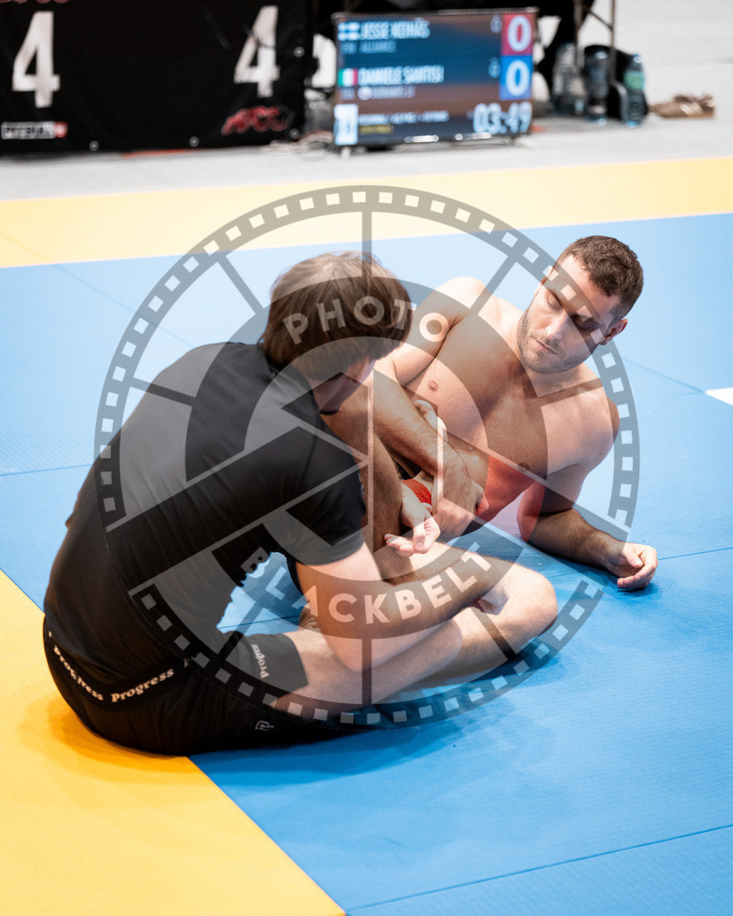 20250906PBB0923 | Fighters compete during the ADCC European Trials  competition in Warsaw, Poland, on September 6, 2025.