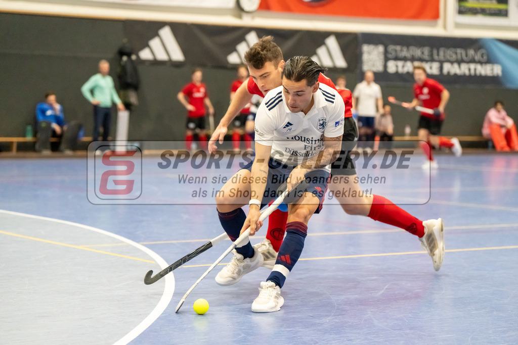 HK_20250201_102086 | 2. Bundesliga Halle Herren Düsseldorfer HC - Club Raffelberg am 1.2.2025 Halle am Seestern, Düsseldorf ,