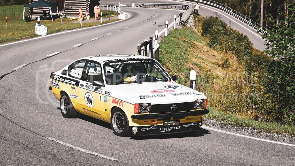 19. Arosa ClassicCar 2023 - 1. September 2023 | 19. Arosa ClassicCar 2023
Arosa, Schweiz
Rahm Urs aus Obfelden mit der Startnummer 304 in einem Opel Kadett C Coupe GT/E 1000er Serie, Jahrgang 1978, in der Klasse Sport Trophy.
@arosaclassiccar, @arosa.official, #arosaclassiccar, #arosa, #76curves, #classiccar
Bild: Sportfotografie Markus Aeschimann | www.markus-aeschimann.ch - Realisiert mit Pictrs.com