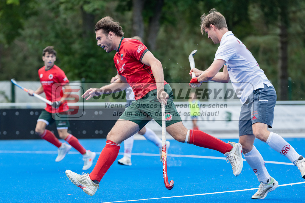 HK_20230930_104745 | 1.Bundesliga Herren Crefelder HTC - Club an der Alster am 30.9.2023 CHTC, Krefeld , Masi Pfandt ( Crefelder HTC #77 )