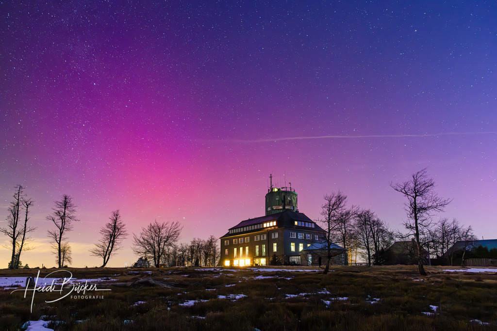Polarlichter über dem Kahlen Asten | Polarlichter über dem Kahlen Asten - Realisiert mit Pictrs.com