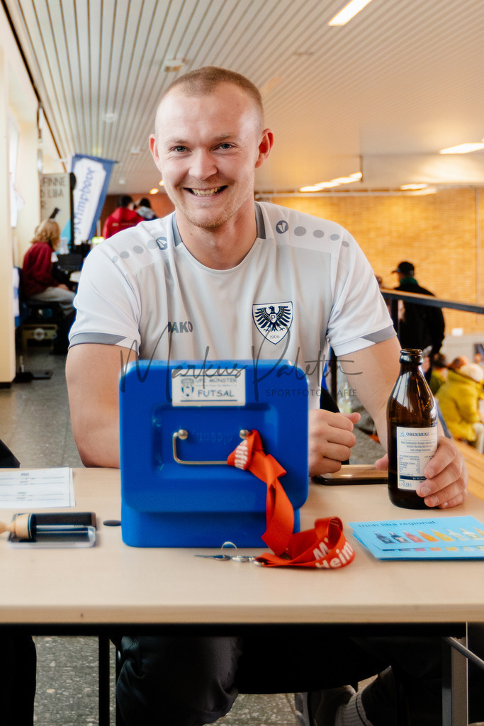 Futsal-Bundesliga, Saison 2025/2026, 4. Spieltag: SC Preußen Münster - SV Pars Neu-Isenburg | Futsal-Bundesliga, Saison 2025/2026, 4. Spieltag, SC Preußen Münster empfängt SV Pars Neu-Isenburg in der Universitäts-Sporthalle in Münster. Foto: sportfotografie.ms | Markus Paletta - Realisiert mit Pictrs.com