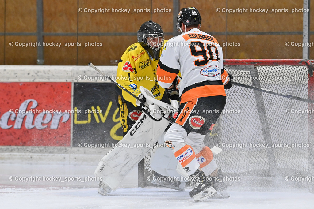 EC Spittal Hornets vs. USC Piraten Velden 7.2.2024 | #1 Zauchner Rene, #90 Edlinger Patrick