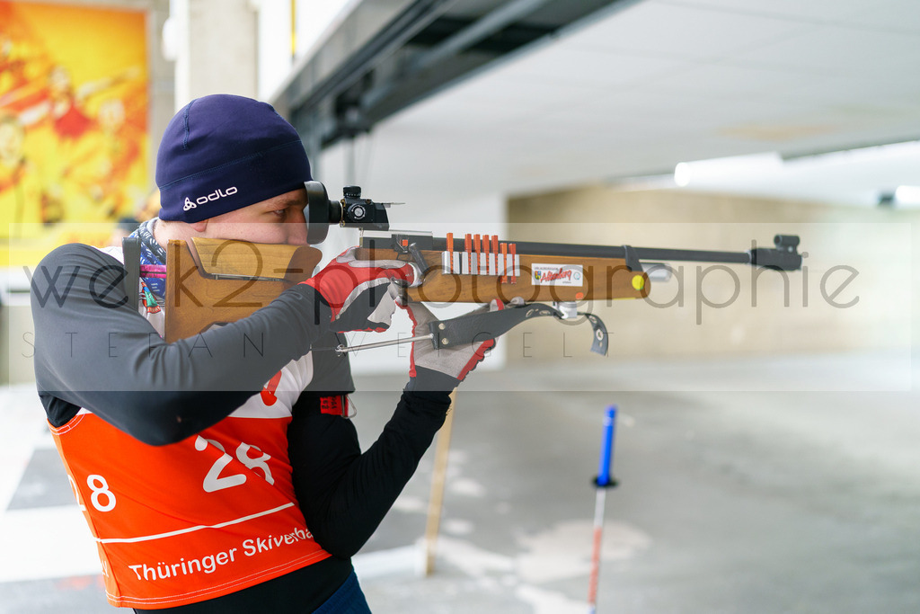 Thür. Meisterschaften Biathlon 03./04.02.2024 | Thüringer Meisterschaften Biathlon 3./4. Februar 2024 in der Skihalle Oberhof