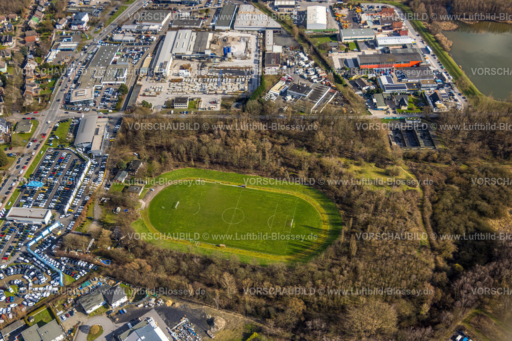 Hamm230215334 | Luftbild, Sportplatz Hüserstraße, Bockum-Hövel, Hamm, Ruhrgebiet, Nordrhein-Westfalen, Deutschland