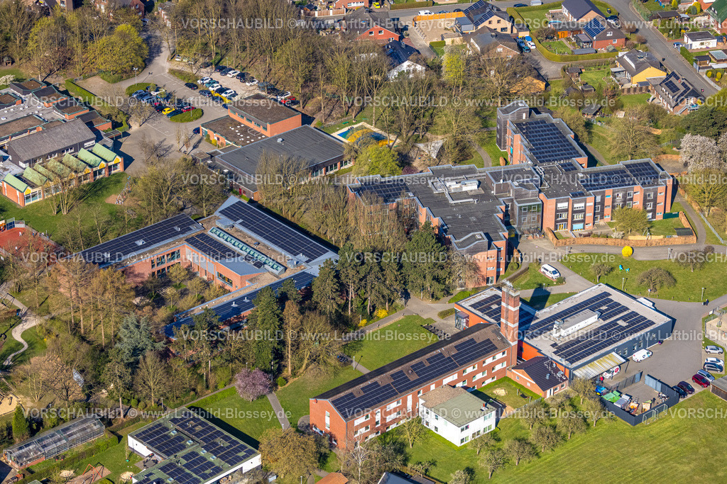 Nordkirchen250401107 | Luftbild, Vestische Caritas-Kliniken GmbH Kinderheilstätte, Nordkirchen, Münsterland, Nordrhein-Westfalen, Deutschland